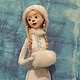  Снегурочка Авторская кукла, Дед Мороз и Снегурочка, Санкт-Петербург,  Фото №1