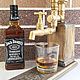 Диспенсер для виски "Jack Daniel's". Диспенсер для напитков. Art Design. Ярмарка Мастеров.  Фото №4