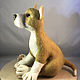 Order felt toy: dog. colorlight (colorlight). Livemaster. . Felted Toy Фото №3