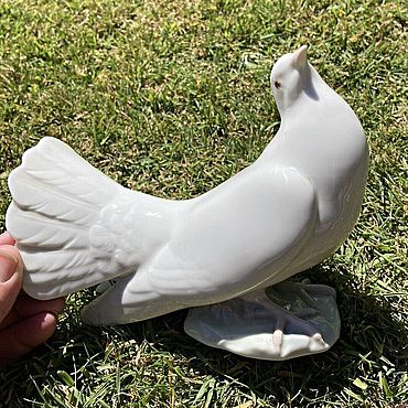 Винтаж ручной работы. Ярмарка Мастеров - ручная работа Винтаж: Голубь.Lladro.Статуэтка.Фарфор.Испания. Handmade.