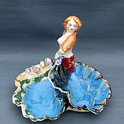 Для дома и интерьера handmade. Livemaster - original item Dance of the mermaids. Sculptural vase.. Handmade.