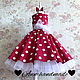 Платье стиляги для девочки. Платье. Анна Брайд :❤ Ann-handmade❤. Интернет-магазин Ярмарка Мастеров.  Фото №2