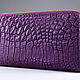 Wallet crocodile leather one zipper IMA0032N5. Wallets. CrocShop. Online shopping on My Livemaster.  Фото №2