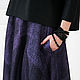 Felted skirt My blueberry nights, Skirts, Moscow,  Фото №1