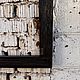 Рамка из старого черного дуба. Фоторамки. Магазин старых досок Greyboard (greyboard). Ярмарка Мастеров.  Фото №9