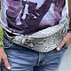 Order Waist bag leather Python. exotiqpython. Livemaster. . Men\'s bag Фото №3
