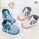 MK botas botines descripción para niños y niñas. Babys bootees. smirnova-irina. My Livemaster. Фото №4