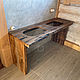 Стол для ванной. Мебель для ванной. Магазин старых досок Greyboard (greyboard). Ярмарка Мастеров.  Фото №6