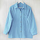 Order Women's oversize shirt made of softened linen. etnoart. Livemaster. . Shirts Фото №3