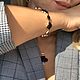 925 Sterling silver bracelet with natural amber. Hard bracelet. Amber boutique Erika. My Livemaster. Фото №4