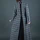 Wool, plaid Maxi dress with zipper - DR0392WL. Dresses. EUG fashion. Online shopping on My Livemaster.  Фото №2