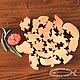 Пазл из дерева Собачки. Мягкие игрушки. Деревянные игрушки от Деда Андрюшки. Ярмарка Мастеров.  Фото №5