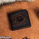 The Witcher man leather wallet, Wallets, Moscow,  Фото №1