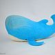 Felt toy sperm Whale. Felted Toy. Homaaxel. Online shopping on My Livemaster.  Фото №2