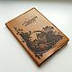 Leather cover for the diary, Cover, Smolensk,  Фото №1