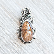 Pearl Bunny (brooch pendant) (630)