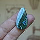 Chrysocolla malachite 35h18h6, Cabochons, Balashikha,  Фото №1