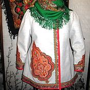 Русский народный праздничный костюм Московской области