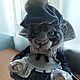 Черный тигренок, Интерьерная кукла, Челябинск,  Фото №1