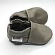 Gray Baby Shoes, Baby Boy Shoes, Baby Girl Shoes, Gray Moccasins. Footwear for childrens. ebooba. Online shopping on My Livemaster.  Фото №2