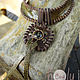 Кожаное колье "Game of Thrones". Колье. HolyCowChic. Ярмарка Мастеров.  Фото №4