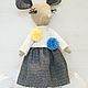 Tilda Zveriata: El ratoncito tilde. Tilda Toys. Bunniess and friends (toys-for-kids). Интернет-магазин Ярмарка Мастеров.  Фото №2