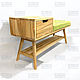 Банкетка в прихожую из массива с ящиком CHARM. Банкетки. Мебельный бутик (Wofurniture). Интернет-магазин Ярмарка Мастеров.  Фото №2