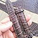 Заказать Ремешки для часов из кожи крокодила. ALEX FLAIR • leather goods. Ярмарка Мастеров. . Ремешок для часов Фото №3