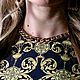 Платье-65%*Gold Renaissance* Silk Satin Versace. Платья. Oksana Рrince. Интернет-магазин Ярмарка Мастеров.  Фото №2