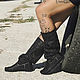 MARGO - Handmade Italian boots - Colors in assortment. High Boots. Febe-handmade. Online shopping on My Livemaster.  Фото №2