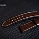 Подарок мужчине - ремешок для часов, кожа. Ремешок для часов. GM Leather. Ярмарка Мастеров.  Фото №5