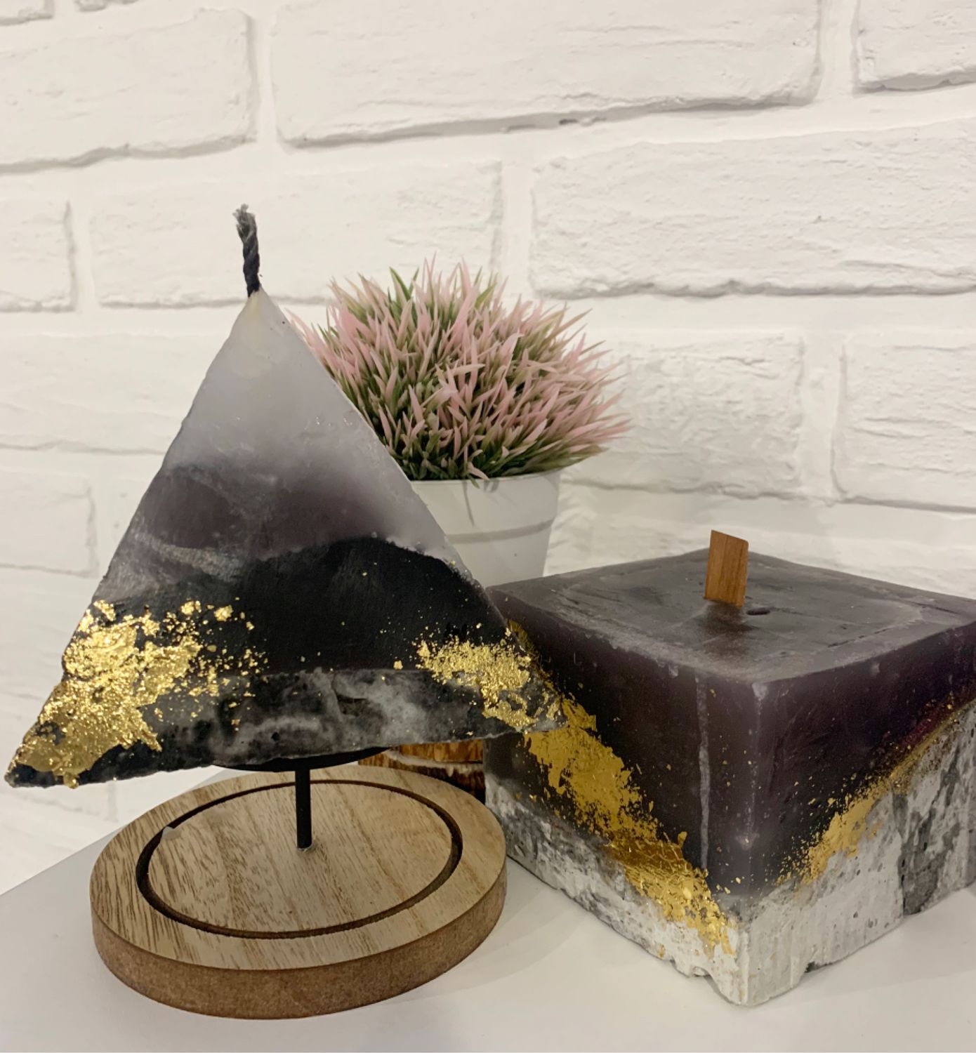 Свечи из бетона в интернет-магазине на Ярмарке Мастеров | Свечи ...