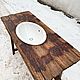 Тумба для ванной. Мебель для ванной. Магазин старых досок Greyboard (greyboard). Ярмарка Мастеров.  Фото №6