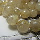 Quartz hair stone 12 ×  mm. Beads1. Elena (luxury-fittings). Online shopping on My Livemaster.  Фото №2