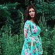 лесная нимфа -шифоновое платье. Платья. Marina Vladyy (vladyy2). Ярмарка Мастеров.  Фото №5
