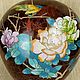 Винтаж: Интерьерная  ВАЗА КЛУАЗОНЕ Cloisonne  Ручная работа Китай. Вазы винтажные. Чердак дяди Рико. Ярмарка Мастеров.  Фото №6