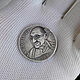 Souvenir coin: Mahatma Gandhi. Souvenir coins. Jewellery Balagan (jewelrybalagan). My Livemaster. Фото №5