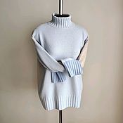 Пуловер вязаный женский