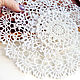 Order Copy of Beige knitted doily for serving 24 cm. BarminaStudio (Marina)/Crochet (barmar). Livemaster. . Interior elements Фото №3