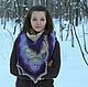 Shawl. Openwork shawl. Knitted scarf. Shawls. WalentinaSerg. Online shopping on My Livemaster.  Фото №2