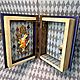 the box-book 'Alice in Wonderland'. Box. IraStepArtDecoupage. My Livemaster. Фото №4