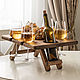 Light oak wine table, Scissors, Moscow,  Фото №1