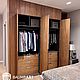 Заказать Встроенный шкаф с фасадами из МДФ со шпоном дуба. BaumbArt Loft Atelier. Ярмарка Мастеров. . Шкафы Фото №3