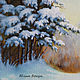 Oil painting landscape ' Russian winter'. Pictures. yuliabogun. Online shopping on My Livemaster.  Фото №2