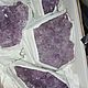 Аметист, горный, арагонит, флюорит, эпидот, кварц. Необработанный камень. Ведьмин мир (vedmir). Интернет-магазин Ярмарка Мастеров.  Фото №2