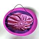 Pill hat in retro style fuchsia. Hats1. irina-popilova. My Livemaster. Фото №4