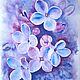  ' Lilac branch' watercolor drawing, Pictures, Ekaterinburg,  Фото №1