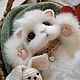 Котик игрушка из меха. Мишки Тедди. Ольга Веселова «Mi-Mi Toys». Ярмарка Мастеров.  Фото №4