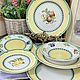 Винтаж: Тарелки Villeroy&Boch, серия French Garden, Тарелки винтажные, Бийск,  Фото №1