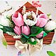 soap: Bouquet of tulips in an envelope, Soap, Rossosh,  Фото №1